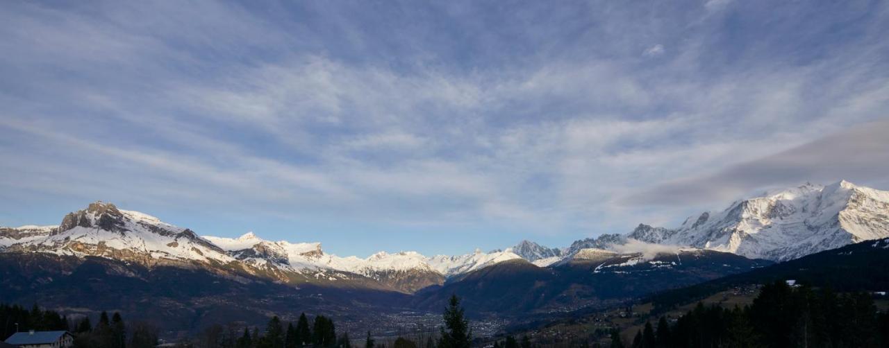 Chalet Alpen Valley, Mont-Blanc Combloux Exterior foto